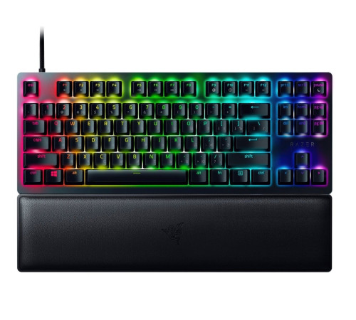 Ігрова клавіатура Razer Huntsman V2 Tenkeyless Purple Switch RU Black (RZ03-03941400-R3R1)