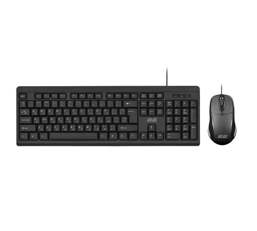 Комплект 2E MK401 USB Black (2E-MK401UB)