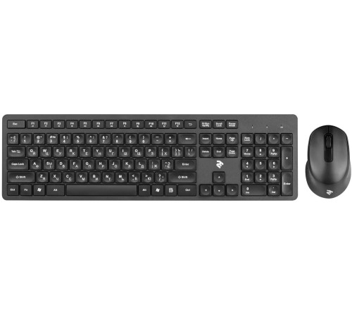 Беспроводной комплект мышь+клавиатура 2Е MK420 WL Black (2E-MK420WB)