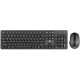 Беспроводной комплект мышь+клавиатура 2Е MK420 WL Black (2E-MK420WB)