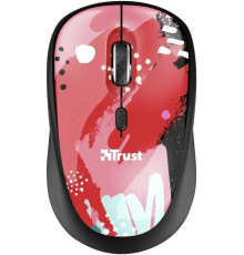Миша Trust Yvi WL Red Brush (24440)