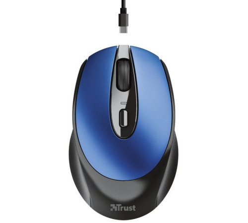 Миша Trust Zaya Rechargeable WL Blue (24018_TRUST)