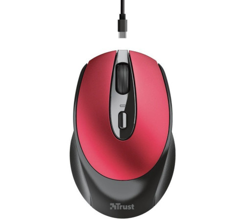 Миша Trust Zaya Rechargeable WL Red (24019_TRUST)