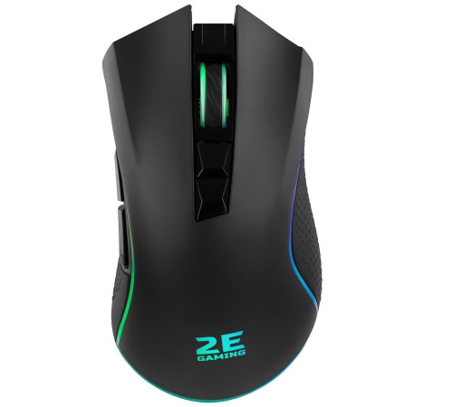 Ігрова миша 2E Gaming MG340 WL, RGB USB Black (2E-MG340UB-WL)