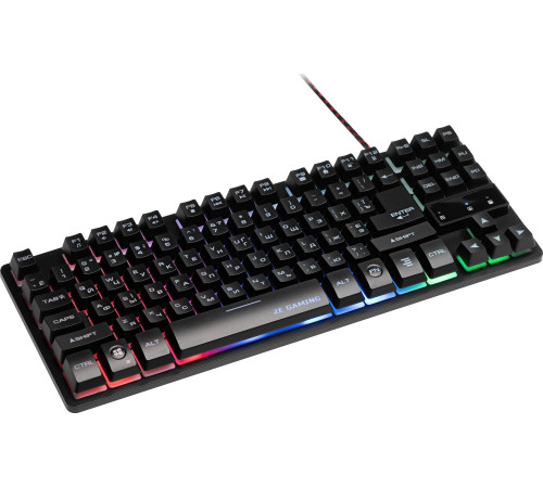 Игровая клавиатура 2E GAMING KG290 87 keys LED USB Black Ukr (2E-KG290UB)