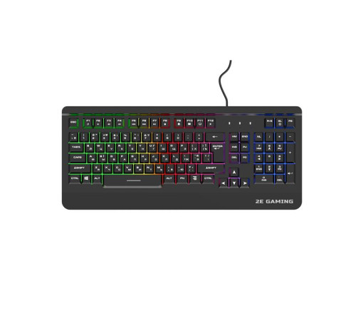 Ігрова клавіатура 2E Gaming KG320 LED USB Black Ukr