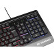 Ігрова клавіатура 2E Gaming KG320 LED USB Black Ukr