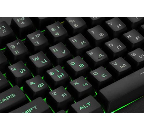Игровая клавиатура 2E GAMING KG330 LED USB Black Ukr (2E-KG330UBK)