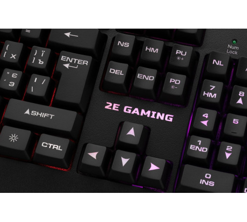 Игровая клавиатура 2E GAMING KG330 LED USB Black Ukr (2E-KG330UBK)