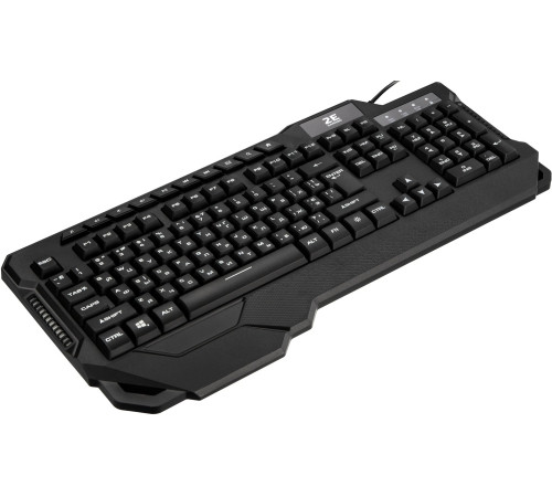 Игровая клавиатура 2E GAMING KG340 LED USB Black Ukr (2E-KG340UBK)