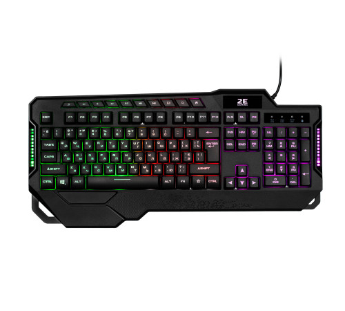 Игровая клавиатура 2E GAMING KG340 LED USB Black Ukr (2E-KG340UBK)