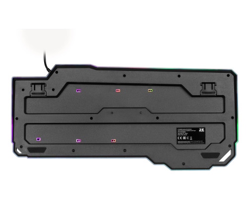 Игровая клавиатура 2E GAMING KG340 LED USB Black Ukr (2E-KG340UBK)
