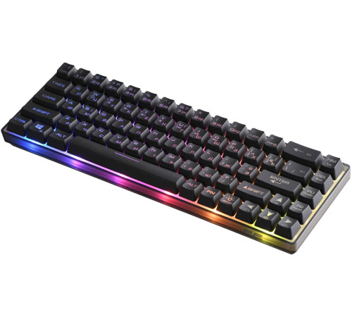 Игровая клавиатура 2E GAMING KG345 RGB 68key USB Transparent (2E-KG345TR)
