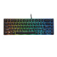 Игровая клавиатура 2E GAMING KG345 RGB 68key USB Transparent (2E-KG345TR)