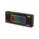 Игровая клавиатура 2E GAMING KG345 RGB 68key USB Transparent (2E-KG345TR)