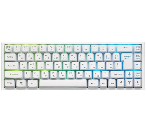 Клавиатура игровая 2E Gaming KG350 RGB White (2E-KG350UWT)