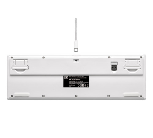 Клавиатура игровая 2E Gaming KG350 RGB White (2E-KG350UWT)