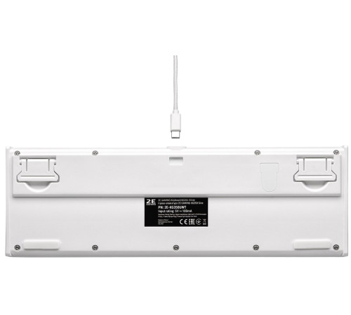 Клавиатура игровая 2E Gaming KG350 RGB White (2E-KG350UWT)
