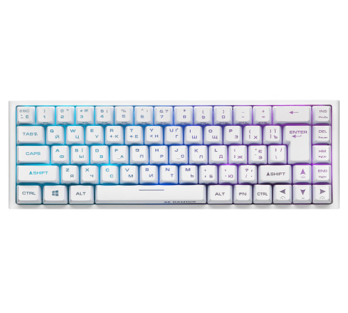 Клавиатура игровая 2E Gaming KG360 RGB WL White (2E-KG360UWT)