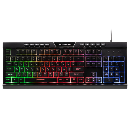 Клавіатура 2E Gaming KG300 LED Black (2E-KG300UB)