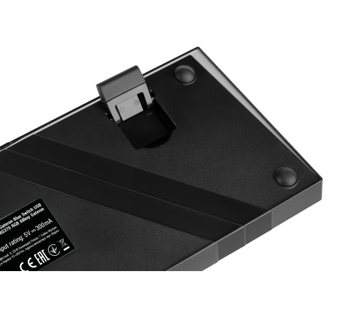 Клавиатура игровая 2E Gaming KG370 RGB Gateron Blue Switch Black (2E-KG370UBK-BL)