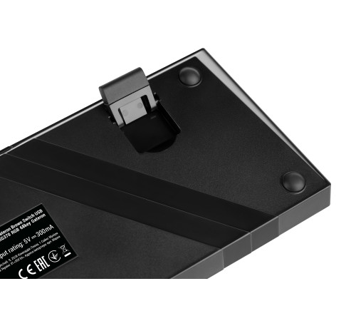 Клавиатура игровая 2E Gaming KG370 RGB Gateron Brown Switch Black (2E-KG370UBK-BR)