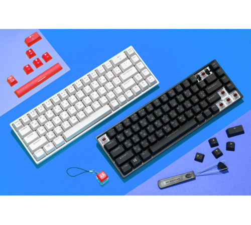 Клавиатура игровая 2E Gaming KG370 RGB Gateron Brown Switch Black (2E-KG370UBK-BR)