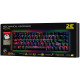 Клавиатура игровая 2E Gaming KG370 RGB Gateron Red Switch Black (2E-KG370UBK-RD)