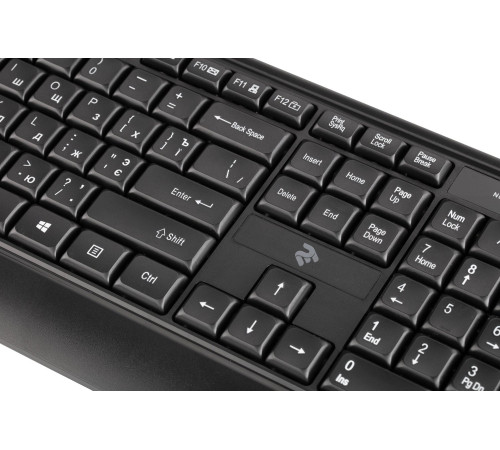 Клавіатура 2Е KS130 USB Black (2E-KS130UB)