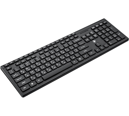 Клавіатура 2E KS210 Slim WL Black (2E-KS210WB)