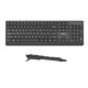 Клавіатура 2Е KS220 WL Black (2E-KS220WB)