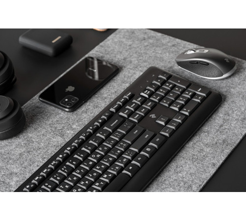 Клавіатура 2Е KS220 WL Black (2E-KS220WB)