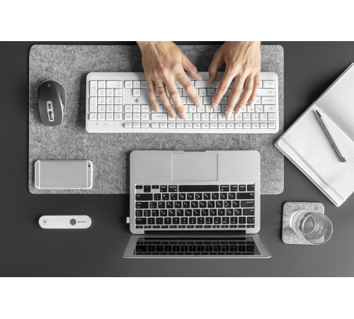 Клавіатура 2Е KS220 White (2E-KS220WW)