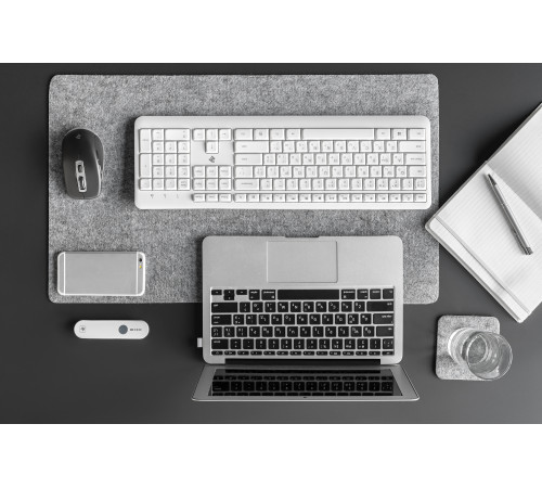 Клавіатура 2Е KS220 White (2E-KS220WW)