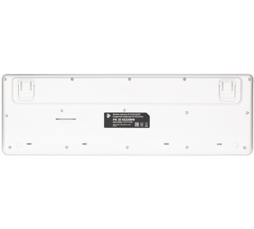 Клавіатура 2Е KS220 White (2E-KS220WW)