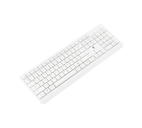 Клавіатура 2Е KS220 White (2E-KS220WW)