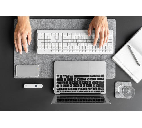 Клавіатура 2Е KS220 White (2E-KS220WW)