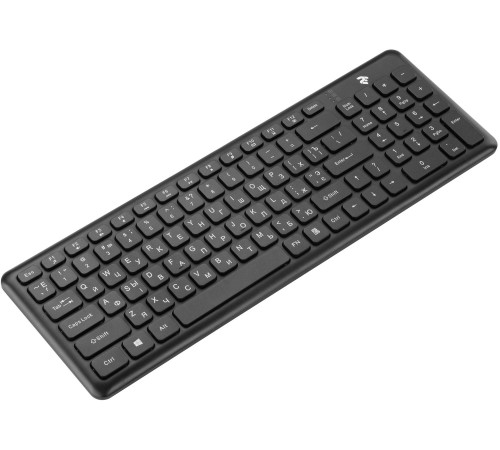 Клавиатура 2E KS230 Slim WL Black (2E-KS230WB)