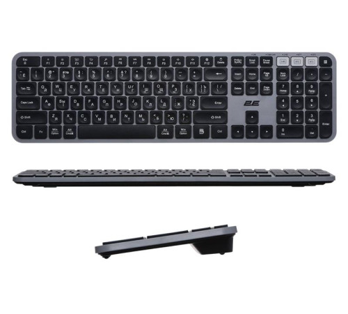 Клавіатура 2E KS240 WL Gray (2E-KS240WG)