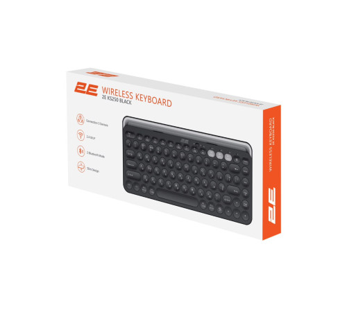 Клавіатура 2E KS250 WL Black (2E-KS250WBK)