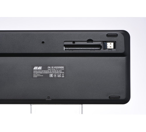 Клавіатура 2E KS250 WL Black (2E-KS250WBK)