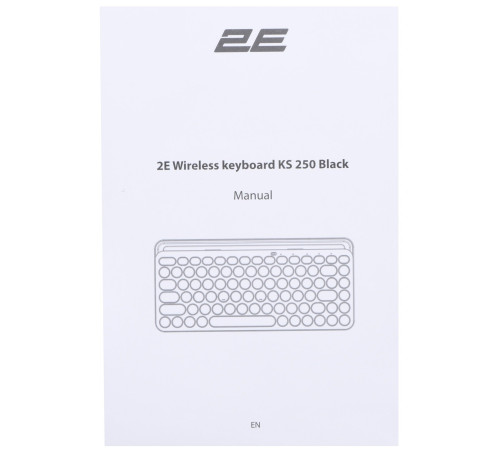 Клавіатура 2E KS250 WL Black (2E-KS250WBK)