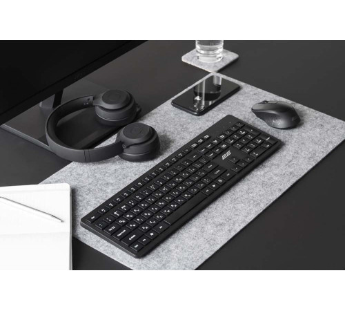 Клавіатура 2E KS260 WL Black (2E-KS260WB)