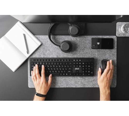 Клавіатура 2E KS260 WL Black (2E-KS260WB)