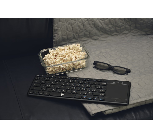 Клавіатура 2E 2E KT100 WL Black (2E-KT100WB)