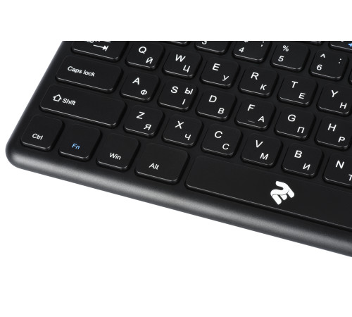Клавіатура 2E 2E KT100 WL Black (2E-KT100WB)
