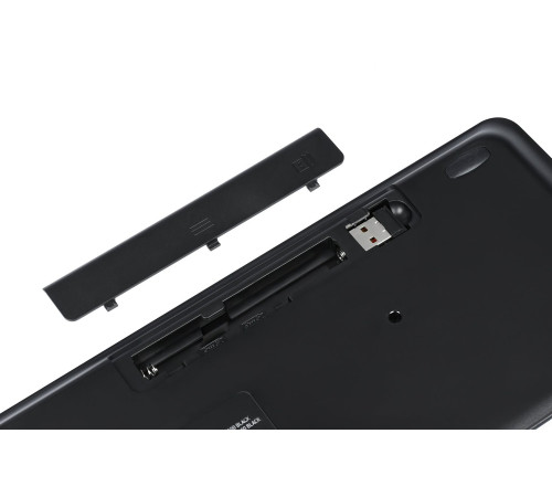 Клавіатура 2E 2E KT100 WL Black (2E-KT100WB)