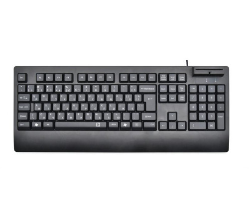 Клавиатура 2E KС 1030 Smart Card USB Black (2E-KC1030UB)