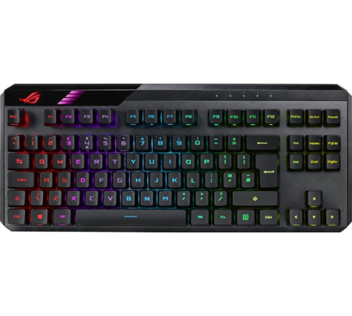 Ігрова клавіатура ASUS ROG CLAYMORE II RD RGB USB/WL Black (90MP01W0-BKUA01)