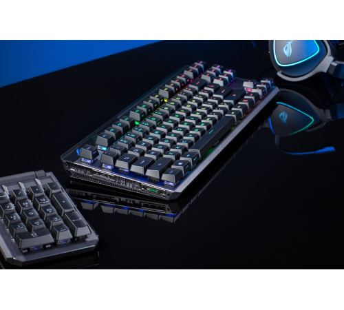 Ігрова клавіатура ASUS ROG CLAYMORE II RD RGB USB/WL Black (90MP01W0-BKUA01)